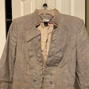 Lined suit jacket